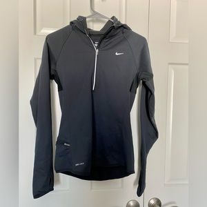 Nike Dri-Fit Running Shirt with Hood - EUC - Size S